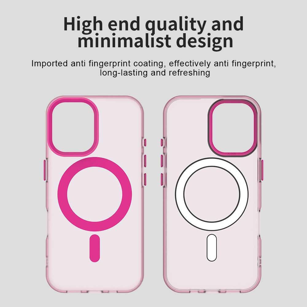 MagSafe futrola za Apple iPhone 16, Techsuit, CandyCase, Roze