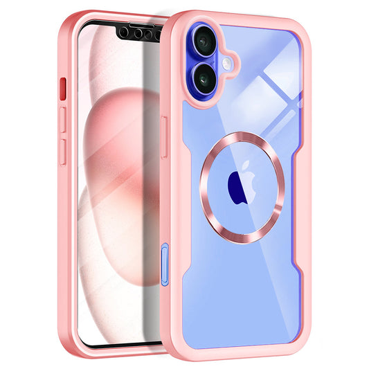 MagSafe futrola za Apple iPhone 16, Techsuit, ColorVerse 360, Roze