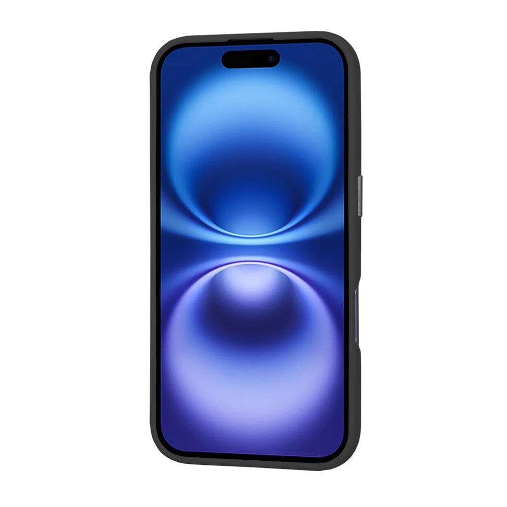 Futrola MagSafe za Apple iPhone 16, Techsuit, HaloFrost, Crna