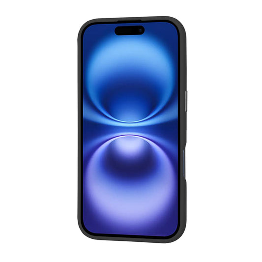 Futrola MagSafe za Apple iPhone 16, Techsuit, HaloFrost, Crna