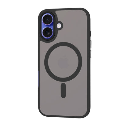 Futrola MagSafe za Apple iPhone 16, Techsuit, HaloFrost, Crna