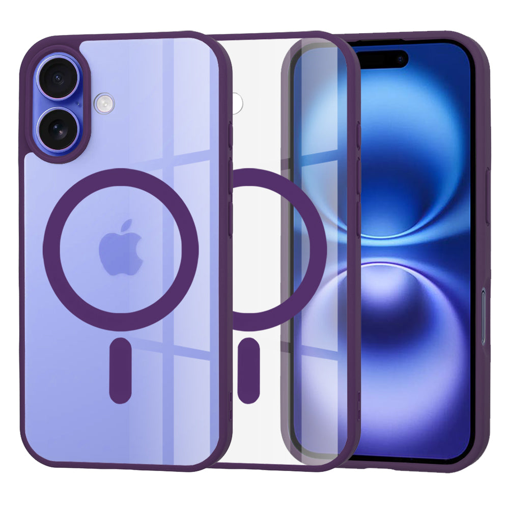 MagSafe futrola za Apple iPhone 16, Techsuit, Pro, Ljubičasta
