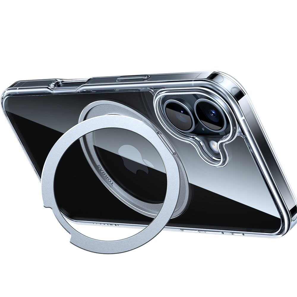 Futrola MagSafe za Apple iPhone 16, Torras, Ostand Pro, Transparenta