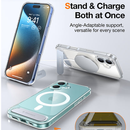 Husa MagSafe za Apple iPhone 16, Torras, Pstand, Transparentna