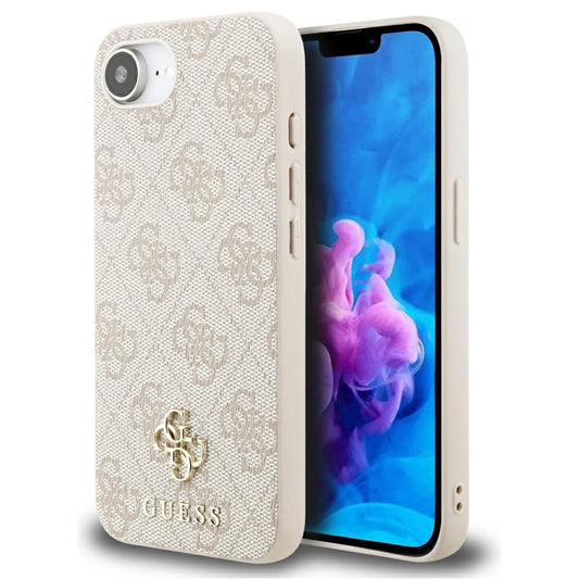 Futrola MagSafe za Apple iPhone 16e, Guess, 4G Classic, Roze