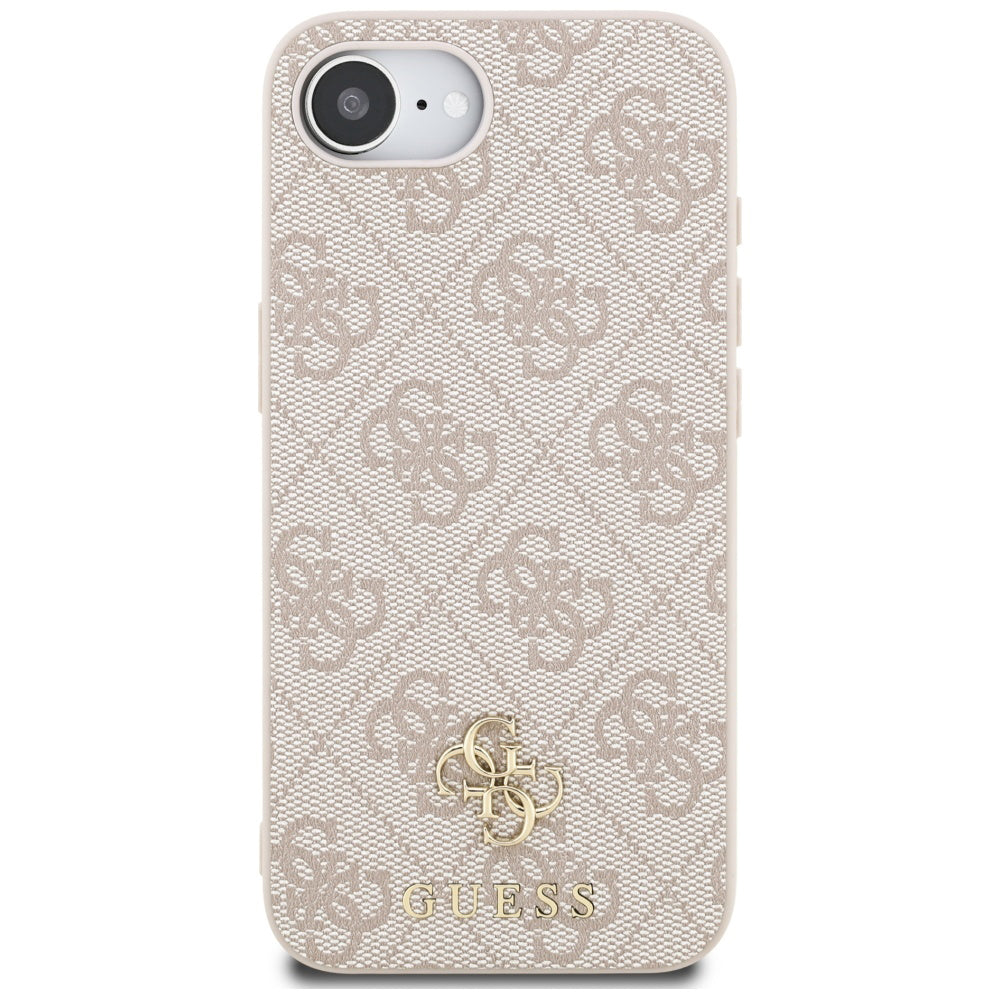 Futrola MagSafe za Apple iPhone 16e, Guess, 4G Classic, Roze