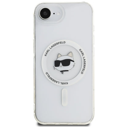 Futrola MagSafe za Apple iPhone 16e, Karl Lagerfeld, IML Choupette's Head, Bela