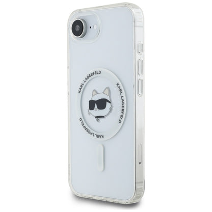 Futrola MagSafe za Apple iPhone 16e, Karl Lagerfeld, IML Choupette's Head, Bela