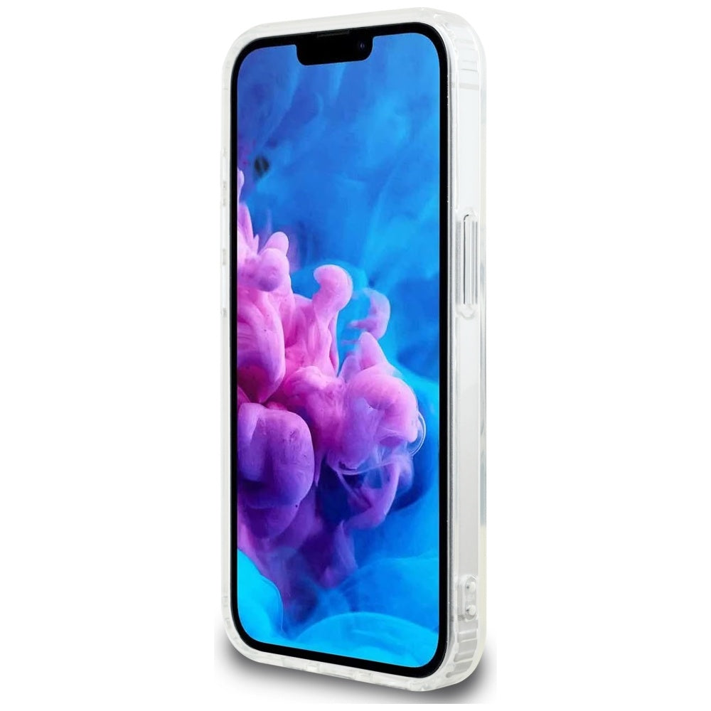 Husa MagSafe za Apple iPhone 16e, Karl Lagerfeld, IML Karl's Head, Bela