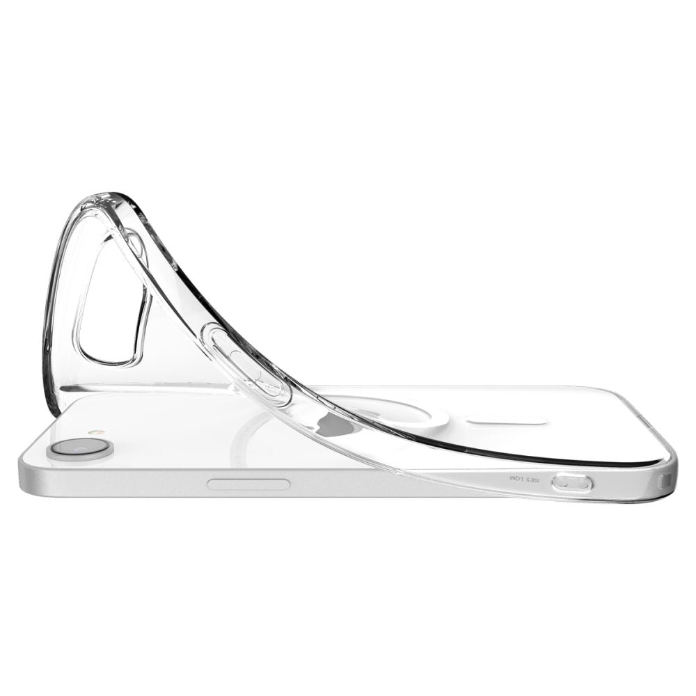 Futrola MagSafe za Apple iPhone 17e / 16e, Spigen, Liquid Crystal, Transparentna