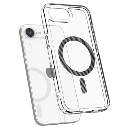 MagSafe futrola za Apple iPhone 17e / 16e, Spigen, Ultra Hybrid Carbon, Providna
