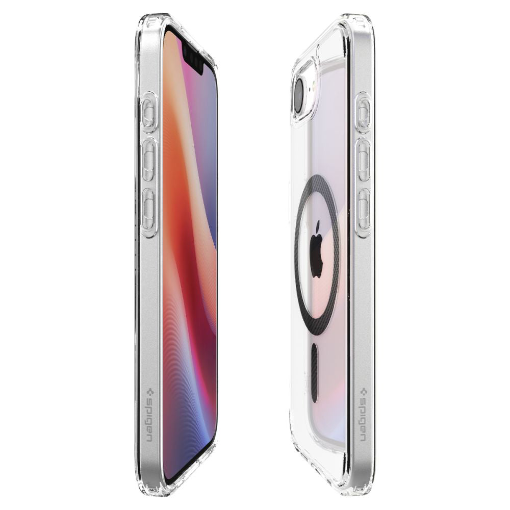 MagSafe futrola za Apple iPhone 17e / 16e, Spigen, Ultra Hybrid Carbon, Providna