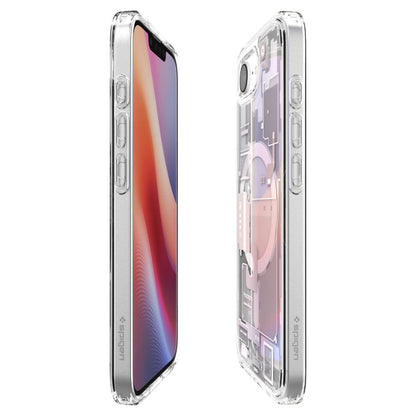Futrola MagSafe za Apple iPhone 17e / 16e, Spigen, Ultra Hybrid Zero One, Bela