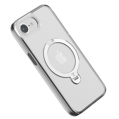 Husa MagSafe za Apple iPhone 17e / 16e, Torras, Ostand Spin, Transparentna