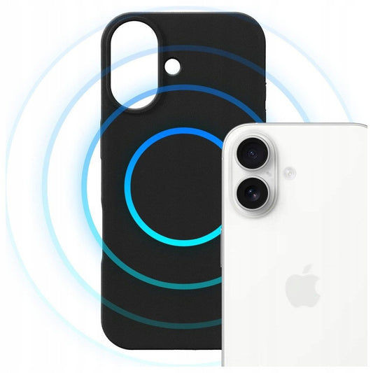 Futrola MagSafe za Apple iPhone 17, 3MK, Hardy, Crna