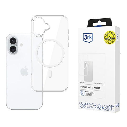 Futrola MagSafe za Apple iPhone 17, 3MK, MagCase, Providna