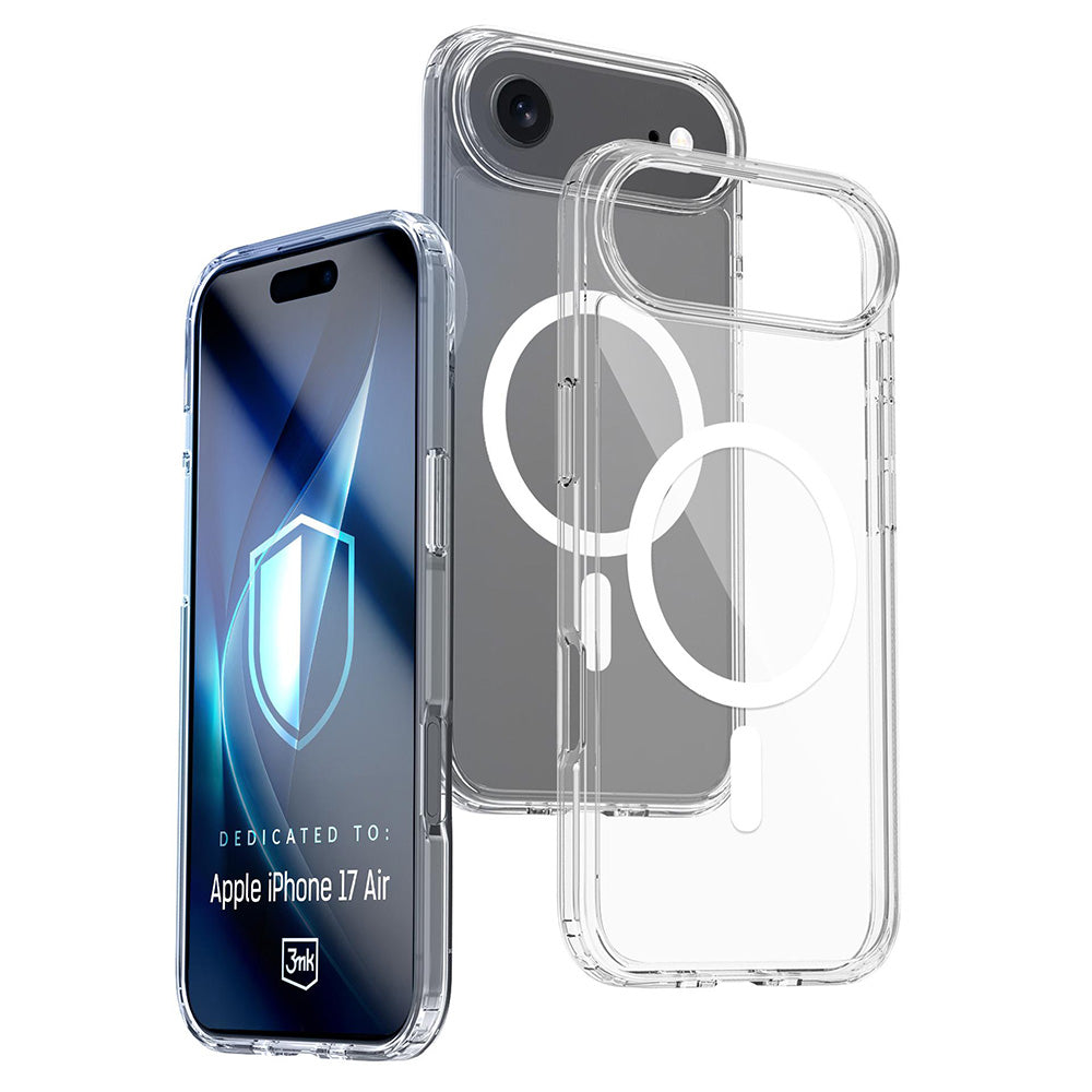 Futrola MagSafe za Apple iPhone 17 Air, 3MK, Armor MagCase, Providna