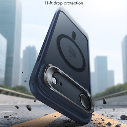 Husa MagSafe za Apple iPhone 17 Air, ESR, Classic Hybrid Kickstand, Plava Saten