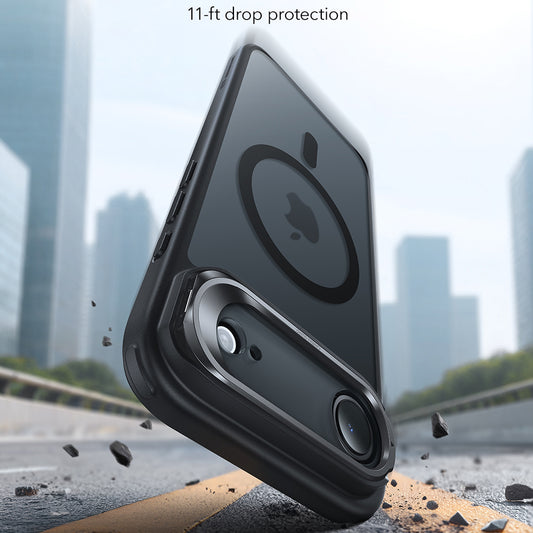 Futrola MagSafe za Apple iPhone 17 Air, ESR, Classic Hybrid Kickstand, Crna Satinirana
