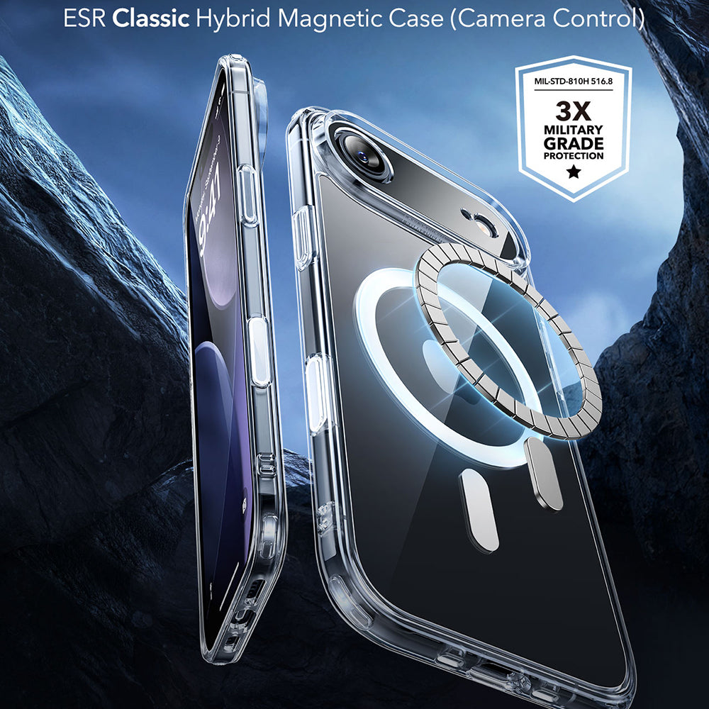 Futrola MagSafe za Apple iPhone 17 Air, ESR, Classic Hybrid, Transparentna