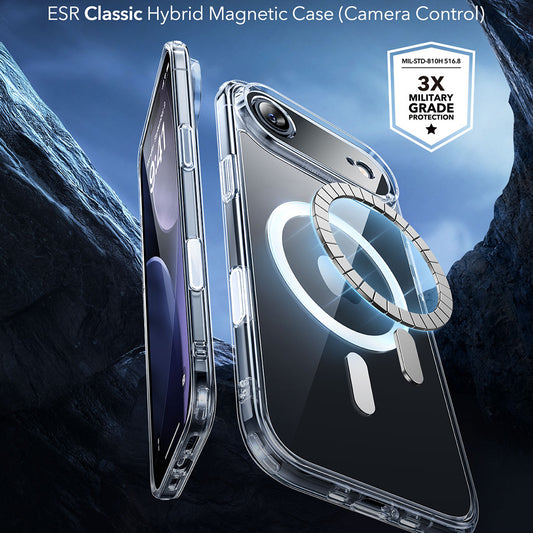 Futrola MagSafe za Apple iPhone 17 Air, ESR, Classic Hybrid, Transparentna