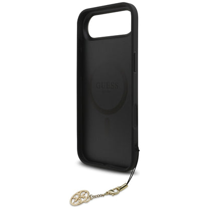 Futrola MagSafe za Apple iPhone 17 Air, Guess, 4G Charm Cradle, Crna