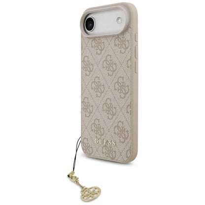 Futrola MagSafe za Apple iPhone 17 Air, Guess, 4G Charm Cradle, Roze