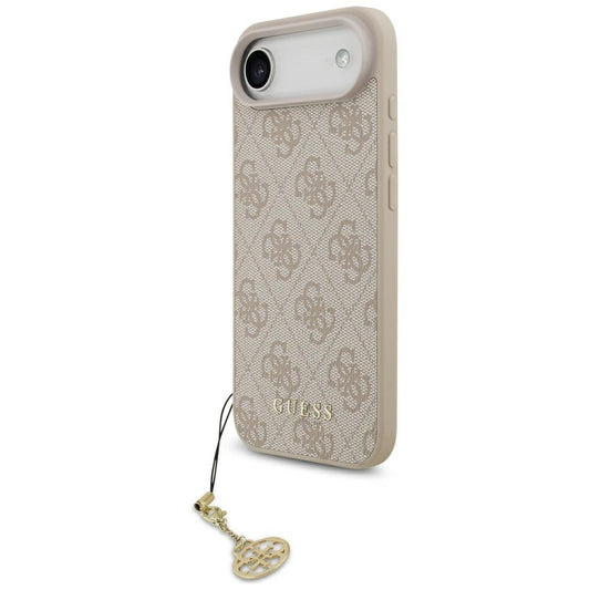 Futrola MagSafe za Apple iPhone 17 Air, Guess, 4G Charm Cradle, Roze