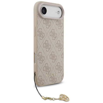 Futrola MagSafe za Apple iPhone 17 Air, Guess, 4G Charm Cradle, Roze