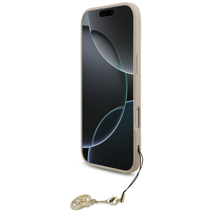 Futrola MagSafe za Apple iPhone 17 Air, Guess, 4G Charm Cradle, Roze