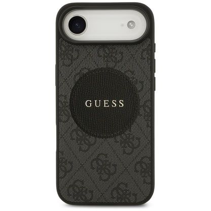 Futrola MagSafe za Apple iPhone 17 Air, Guess, 4G Circle Classic Logo, Crna