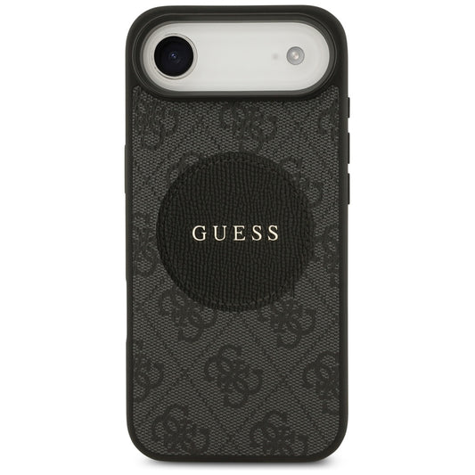 Futrola MagSafe za Apple iPhone 17 Air, Guess, 4G Circle Classic Logo, Crna