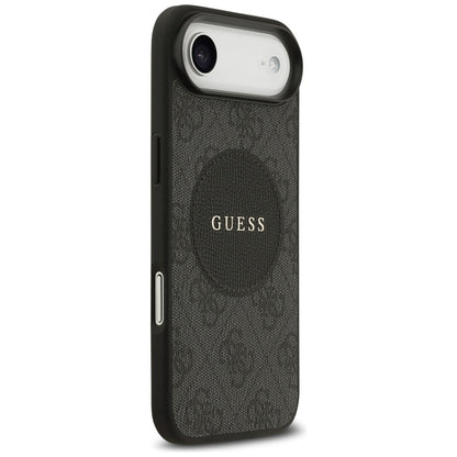 Futrola MagSafe za Apple iPhone 17 Air, Guess, 4G Circle Classic Logo, Crna
