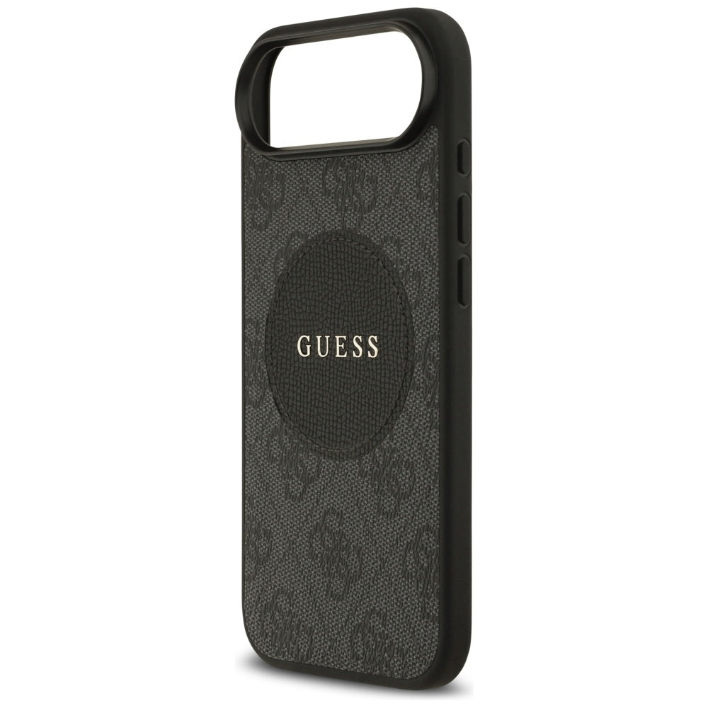 Futrola MagSafe za Apple iPhone 17 Air, Guess, 4G Circle Classic Logo, Crna