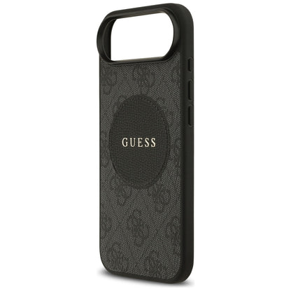 Futrola MagSafe za Apple iPhone 17 Air, Guess, 4G Circle Classic Logo, Crna