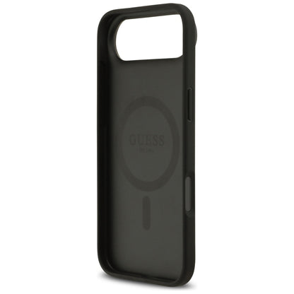 Futrola MagSafe za Apple iPhone 17 Air, Guess, 4G Circle Classic Logo, Crna