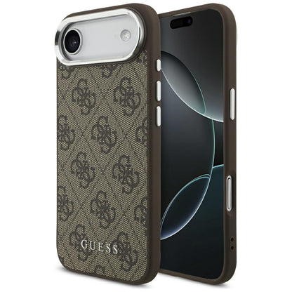 Futrola MagSafe za Apple iPhone 17 Air, Guess, 4G Classic Logo, Braon