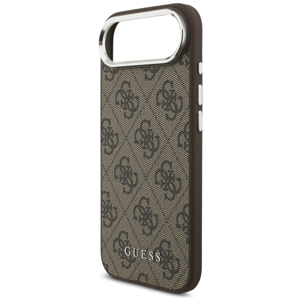 Futrola MagSafe za Apple iPhone 17 Air, Guess, 4G Classic Logo, Braon