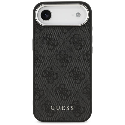 Futrola MagSafe za Apple iPhone 17 Air, Guess, 4G Classic Logo, Crna
