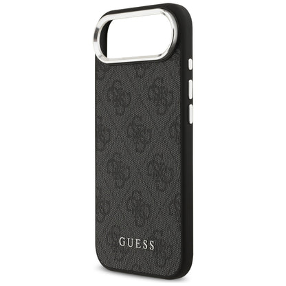 Futrola MagSafe za Apple iPhone 17 Air, Guess, 4G Classic Logo, Crna