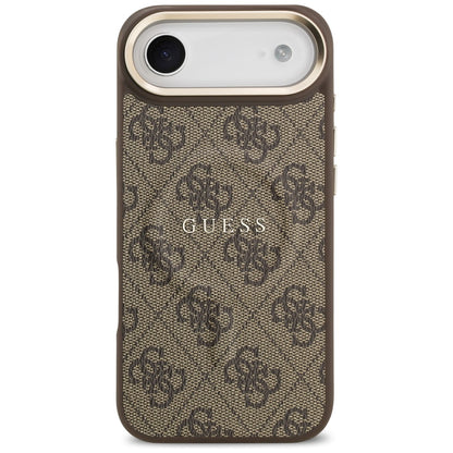 Husa MagSafe za Apple iPhone 17 Air, Guess, 4G Classic, Braon