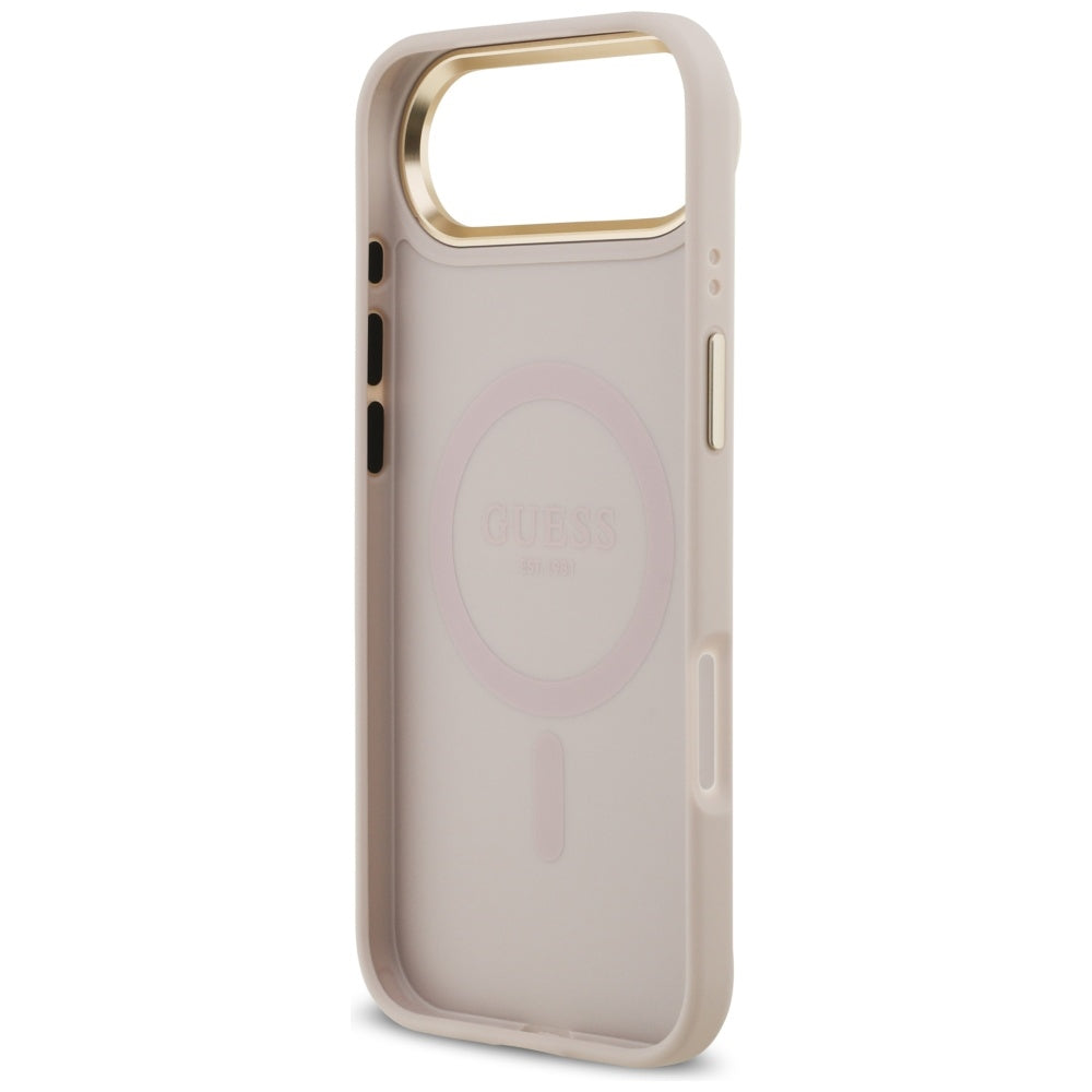 Futrola MagSafe za Apple iPhone 17 Air, Guess, 4G Classic, Roze
