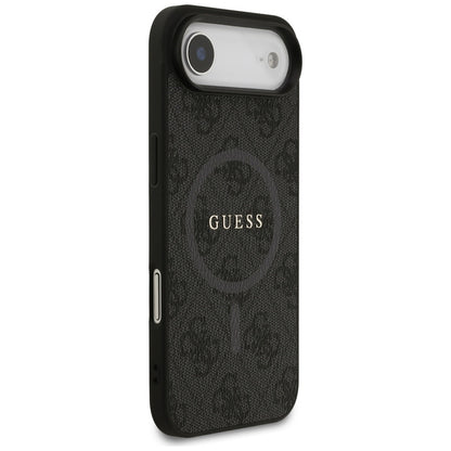 Futrola MagSafe za Apple iPhone 17 Air, Guess, 4G Ring Classic Logo, Crna