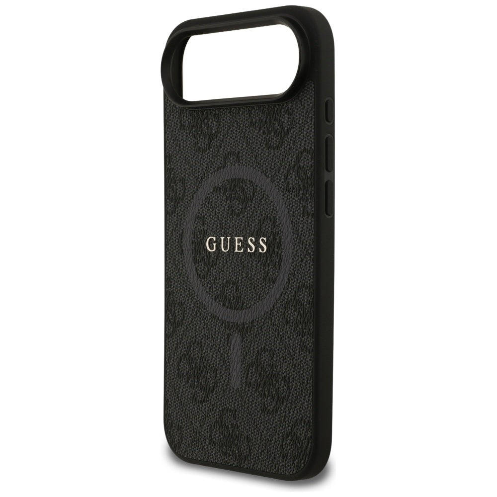 Futrola MagSafe za Apple iPhone 17 Air, Guess, 4G Ring Classic Logo, Crna