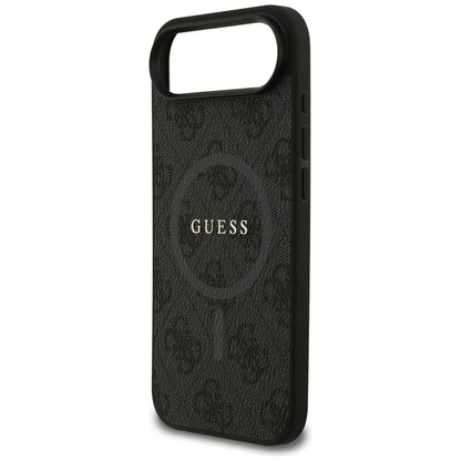 Futrola MagSafe za Apple iPhone 17 Air, Guess, 4G Ring Classic Logo, Crna