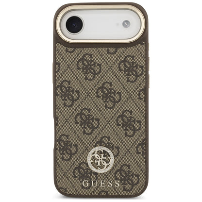 Futrola MagSafe za Apple iPhone 17 Air, Guess, 4G Strass Logo, Braon
