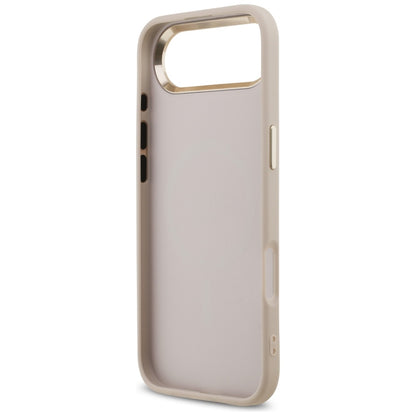 Futrola MagSafe za Apple iPhone 17 Air, Guess, 4G Triangle Logo, Zlatno Roza