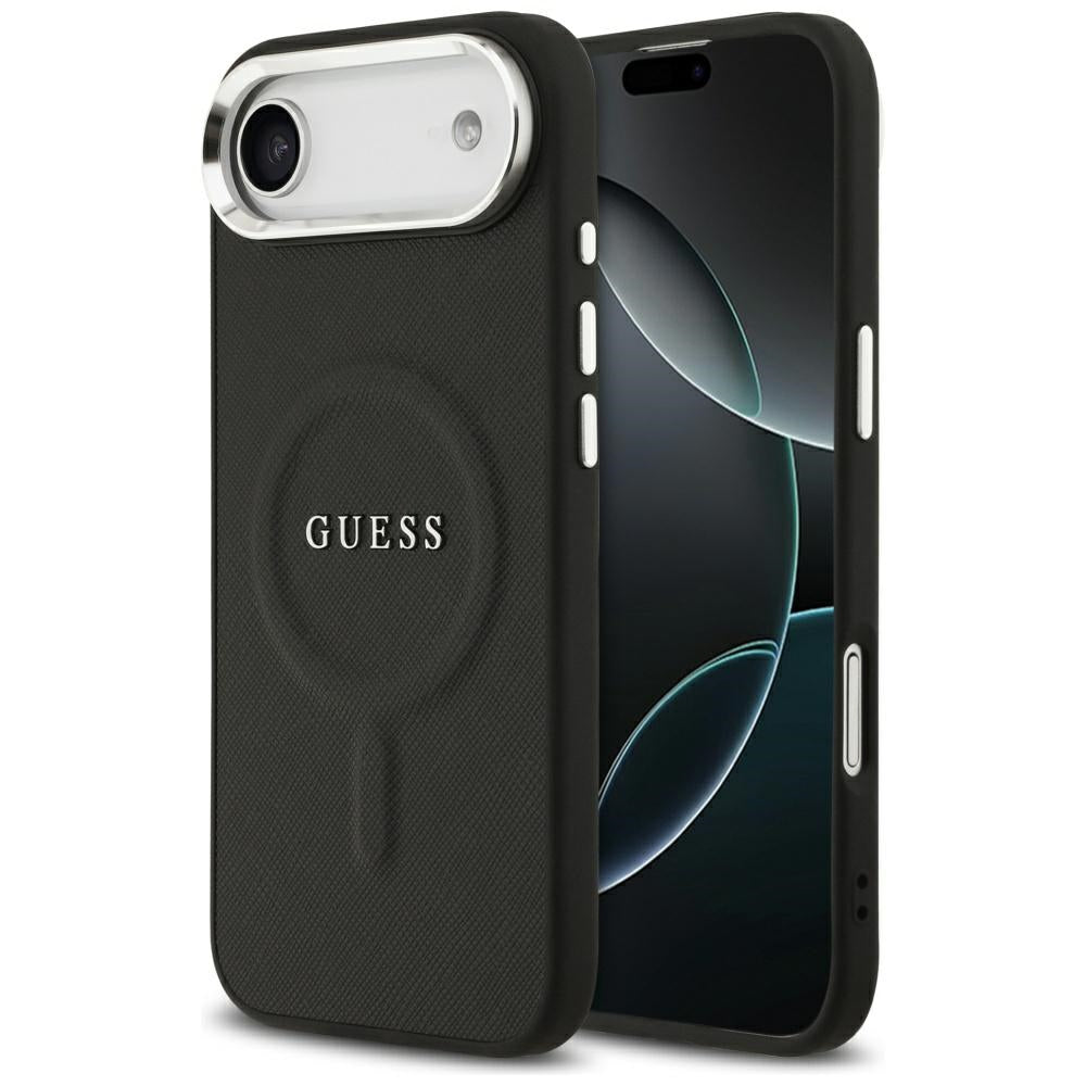 Futrola MagSafe za Apple iPhone 17 Air, Guess, Classic Logo, Crna