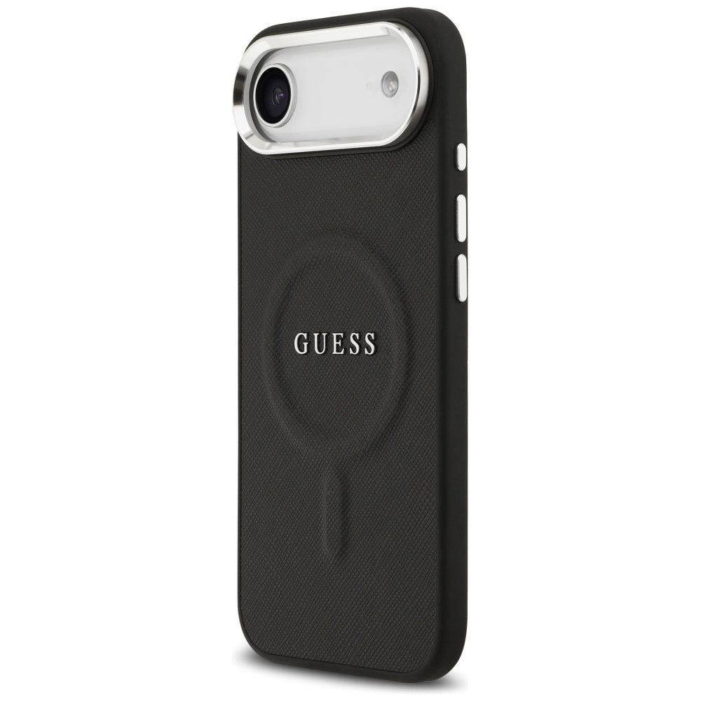 Futrola MagSafe za Apple iPhone 17 Air, Guess, Classic Logo, Crna
