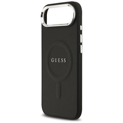 Futrola MagSafe za Apple iPhone 17 Air, Guess, Classic Logo, Crna